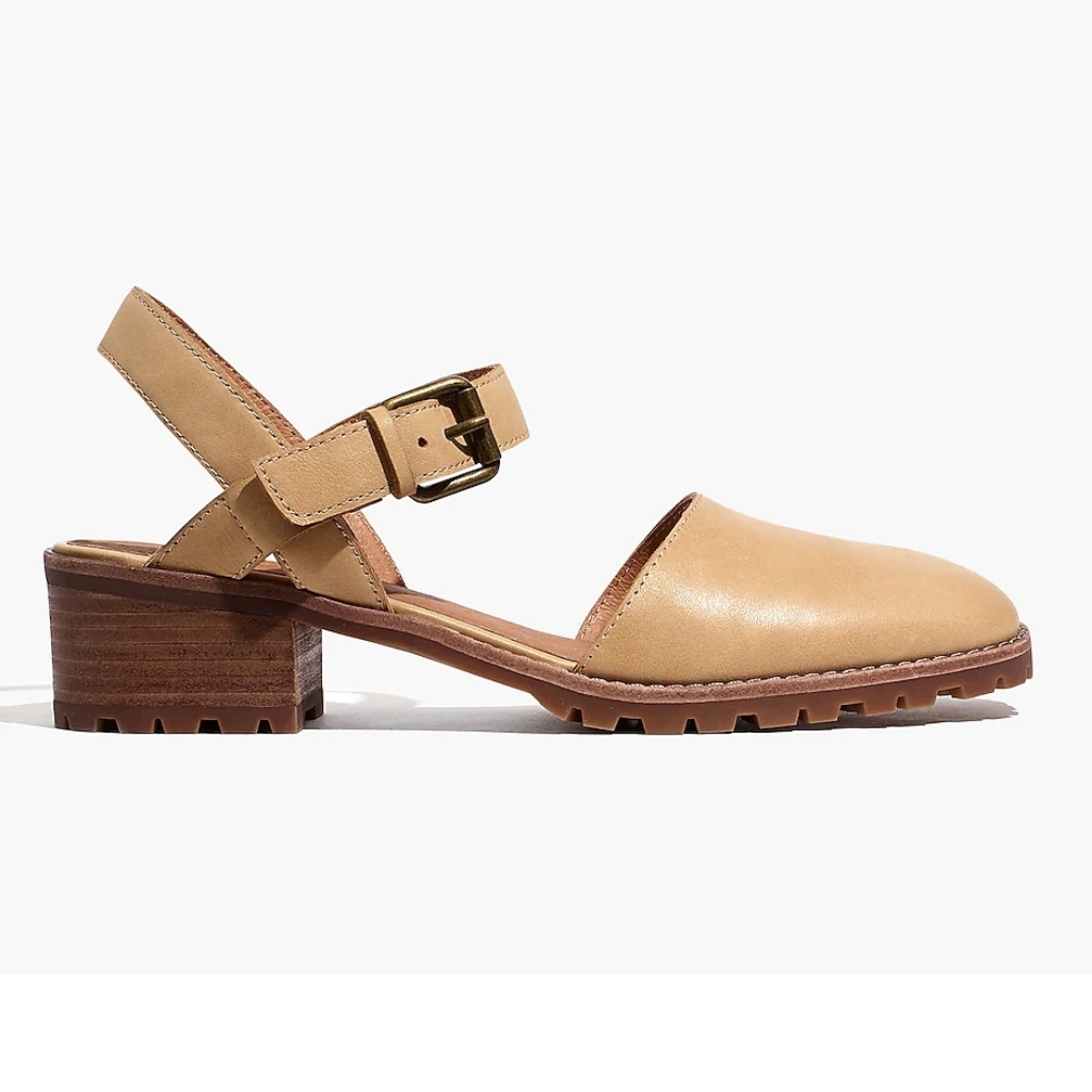 Madewell Leather Claudia Lugsole Maryjane Sandal Nwt Size 8